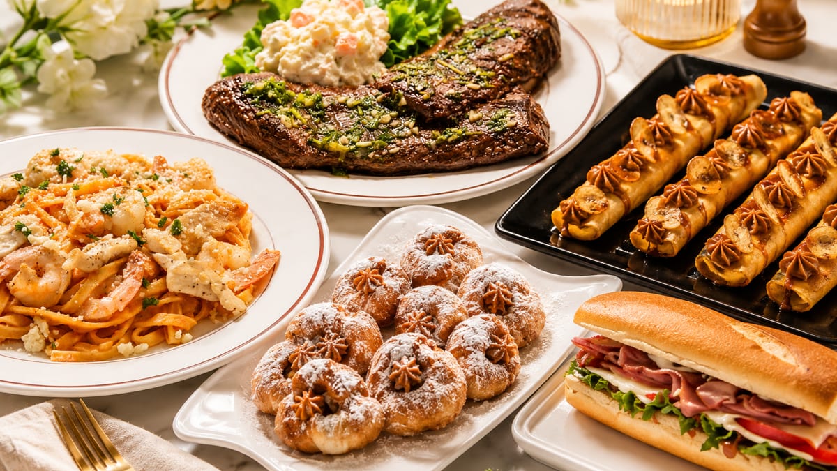 Seven originals, ten specialties
